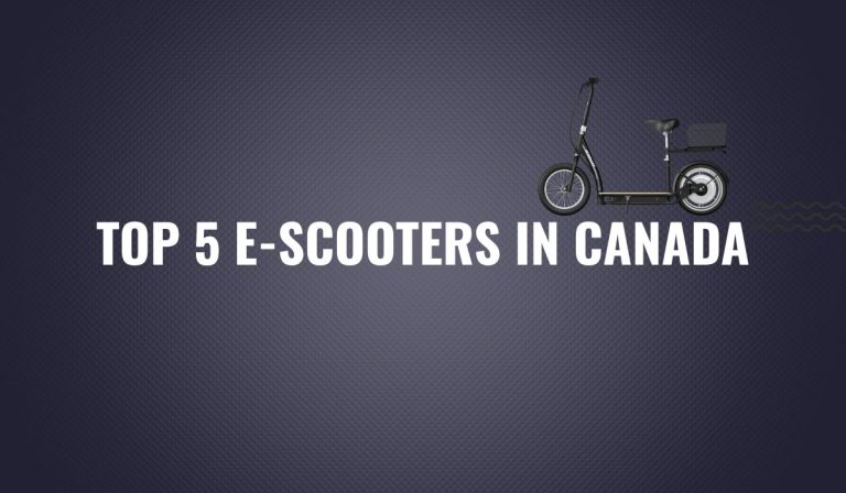 Top 5 E-Scooters in Canada — 2025